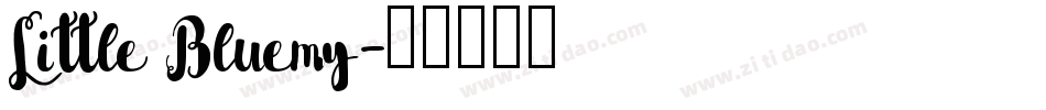 Little Bluemy字体转换